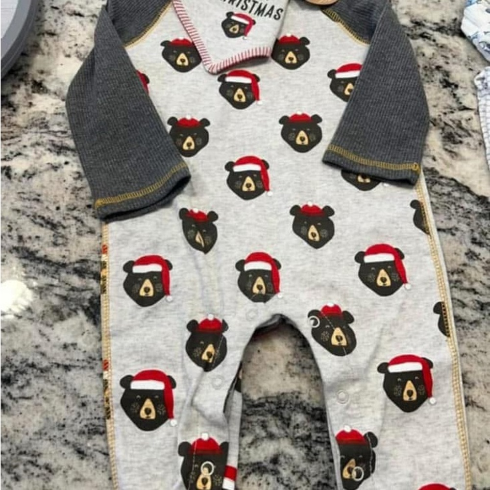 NWT Mud Pie Bear Christmas